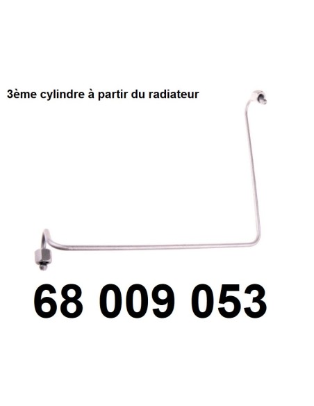 conduite d'injection n°3.