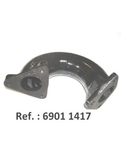 coude d'échappement (3 vis)