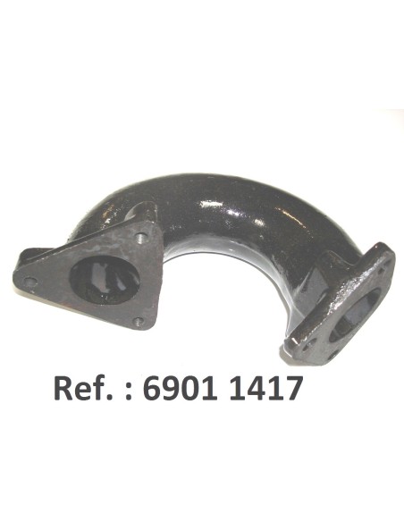 coude d'échappement (3 vis)