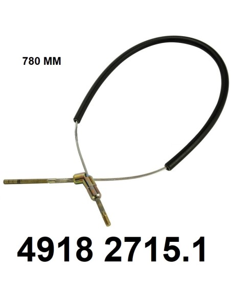 cable-gaîne de frein à main (780 mm).