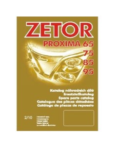 Catalogue de pièces détachées Proxima 65-95