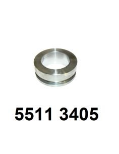bague/butée sur pivot de roue avant.