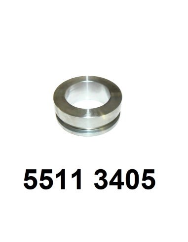 bague/butée sur pivot de roue avant.
