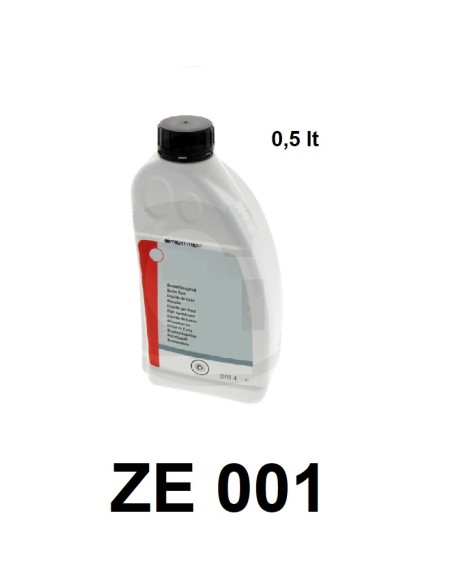 bidon 0,5lt de liquide de freins.