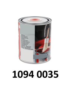 boîte de peinture 1 kg ZETOR rouge.