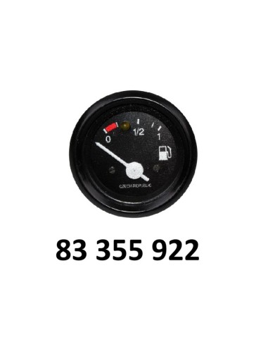 manomètre de niveau de carburant.