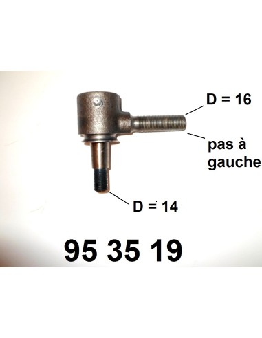 Rotule de direction gauche