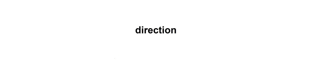 direction